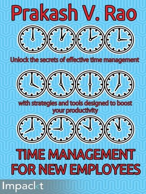 cover image of Time Management for New Employees